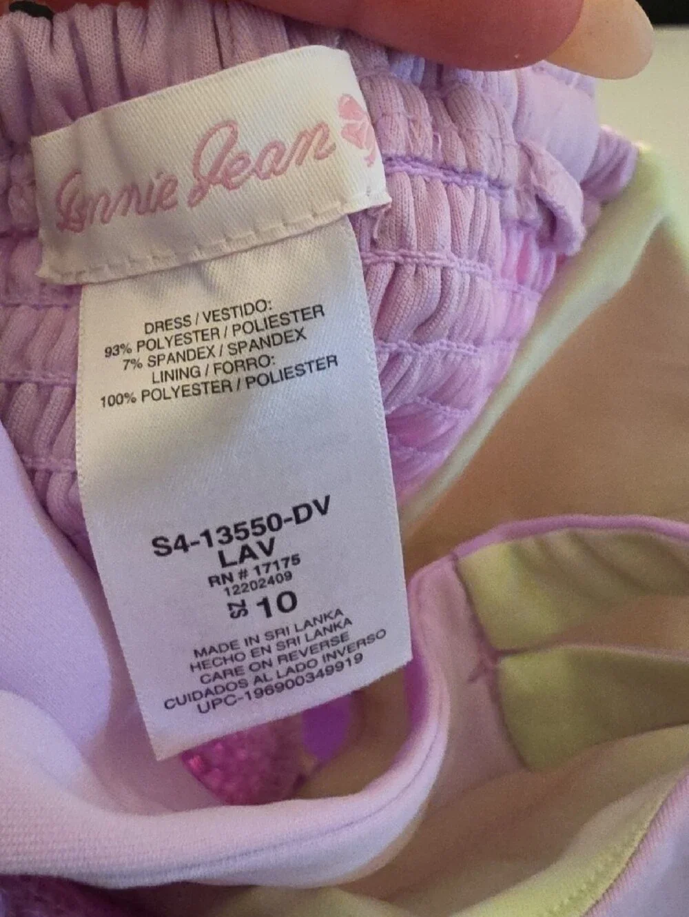 Bonnie Jean Pastel Lilac Fit & Flare Party Dress